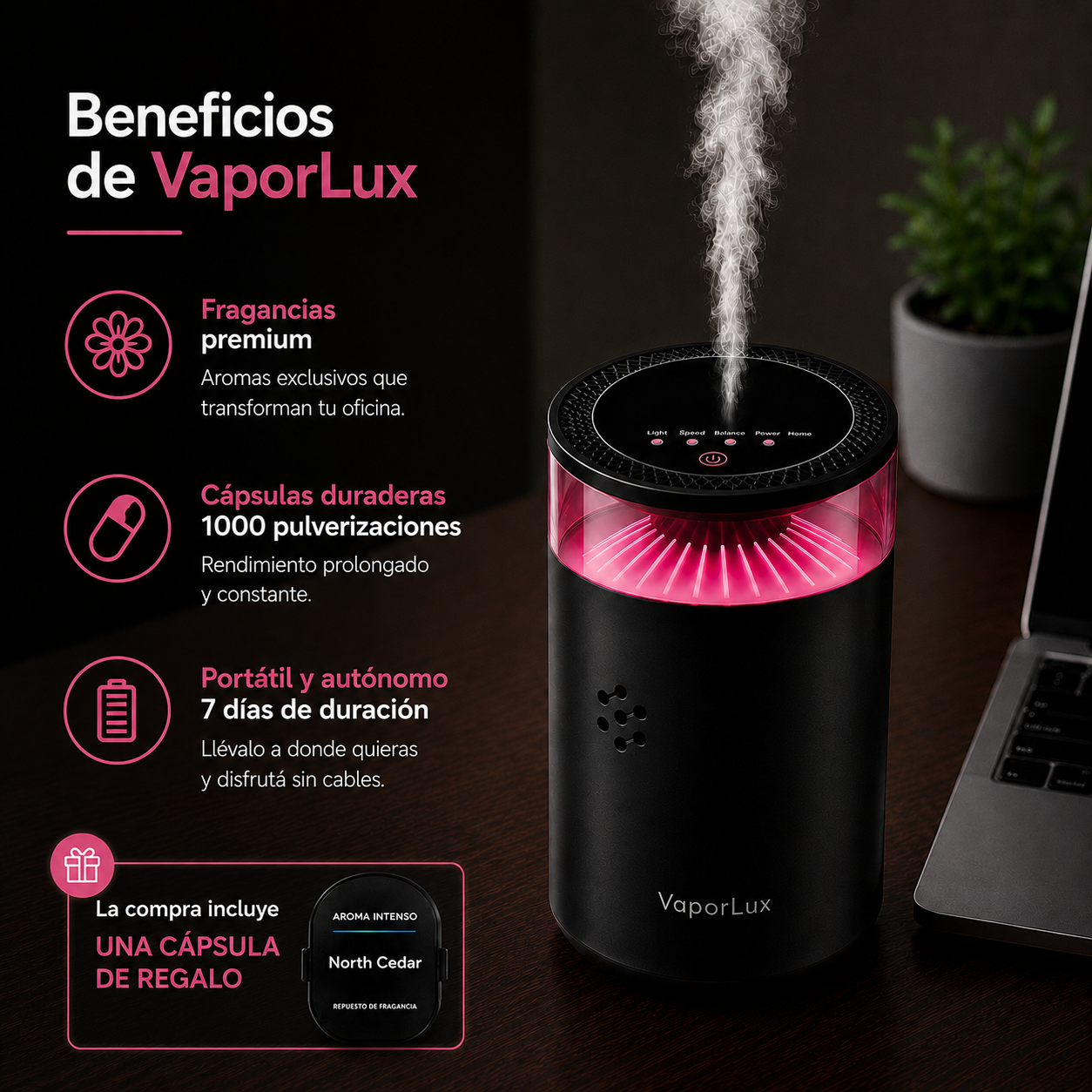 Humidificador VaporLux     -Ultima Edición-
